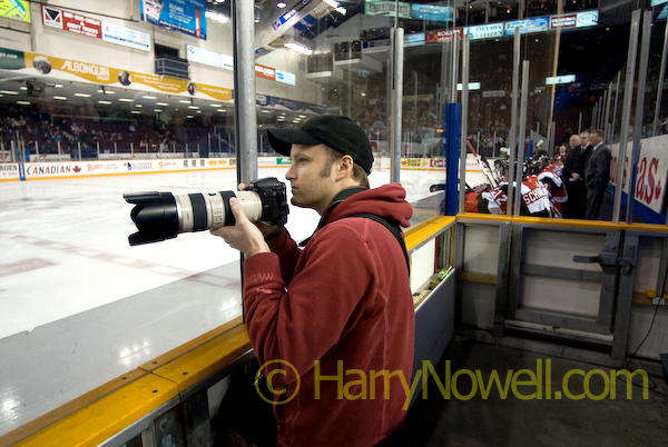 Ottawa 67s hockey photo workshop