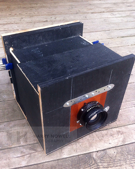 large format home made camera