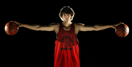 Carleton Ravens all-star forward Aaron Doornekamp shot by Blair Gable for the Ottawa Sun.